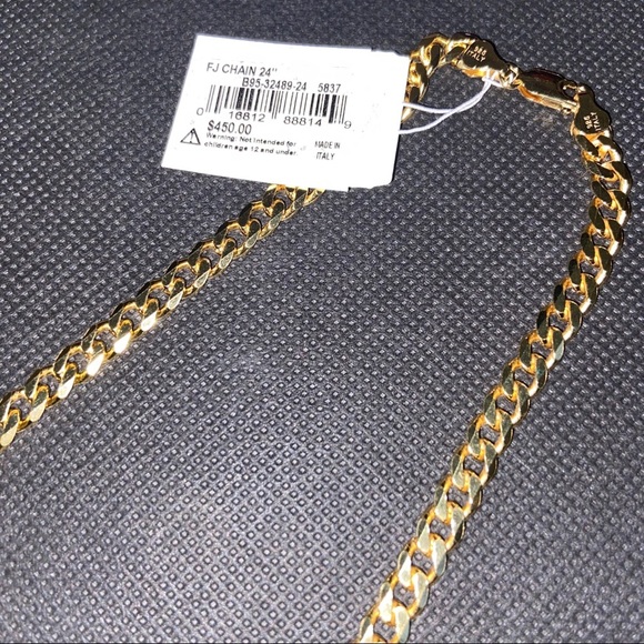 24 Inch Curb Chain Necklace - Picture 4 of 4